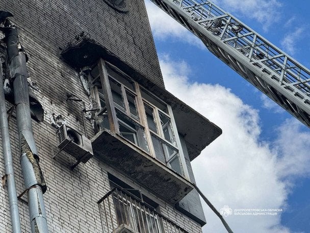 Росіяни знову завдали удару по Дніпру / © Олександр Ганжа