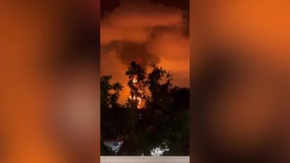 В окупованій Феодосії вибухнула ще одна цистерна на нафтобазі