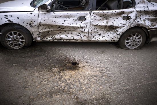 На Харківщині виявили обстріляну колону з автомобілями: є загиблі мирні мешканці