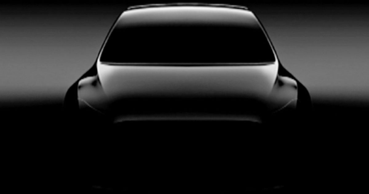 Tesla показал тизер вседорожника Model Y