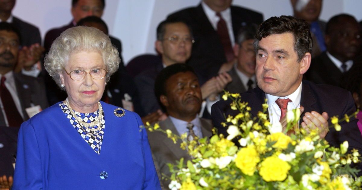 Королева Єлизавета II та Гордон Браун
