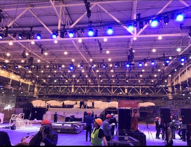 МВЦ готують до "Євробачення-2017" / © twitter.com/kyrylenkovyach