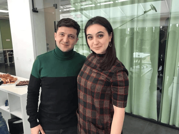 Володимир Зеленський та Юлія Мендель / © Юлія Мендель / Facebook