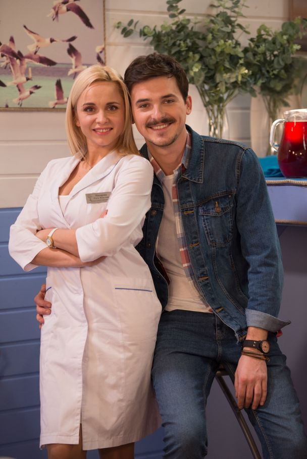 Лілія Ребрик та Олесь Федорченко / © прес-служба каналу "1+1"