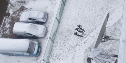 Во Львове выпал первый снег, фото публикуют в соцсетях