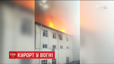 У Китаї згорів готель із гарячими джерелами, 19 загиблих