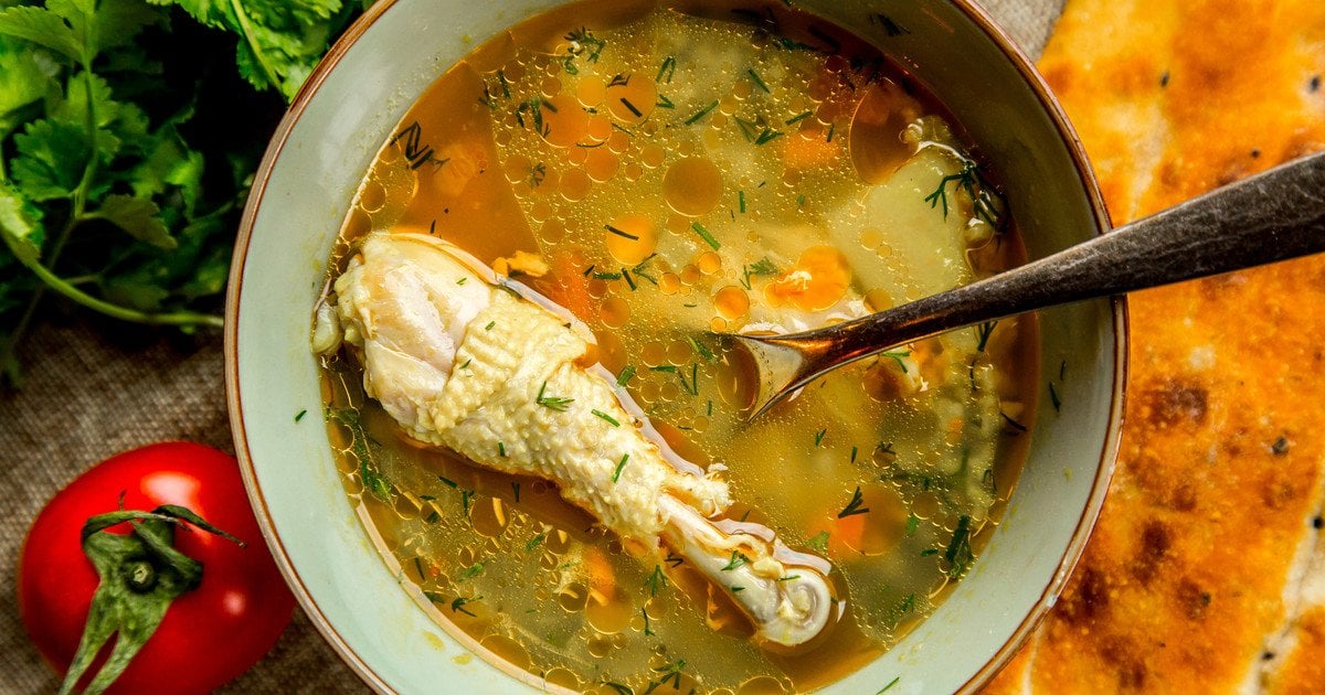 Курячий суп для схуднення
