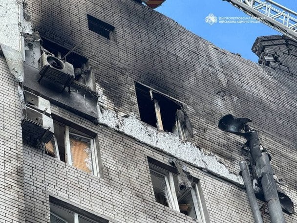 Росіяни знову завдали удару по Дніпру / © Олександр Ганжа