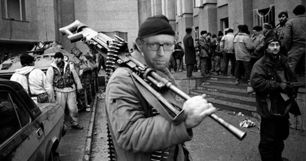 Фотожаба на Яценюка в Чечне / © соцмережі