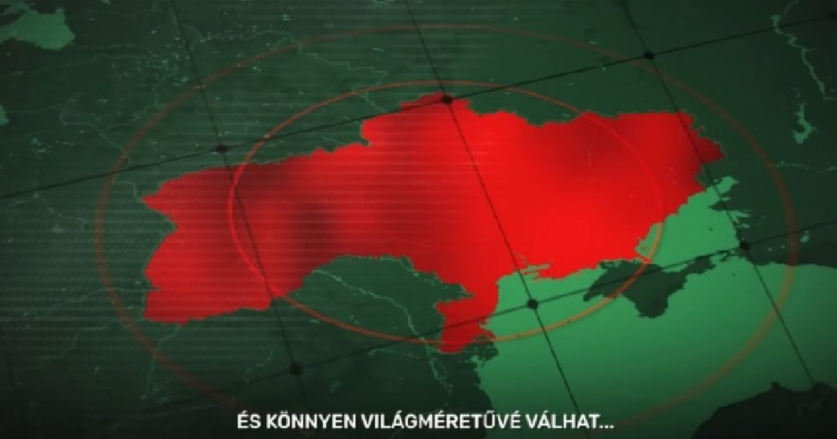 Уряд Угорщини опублікував ролик із закликом до миру та картою України без Криму