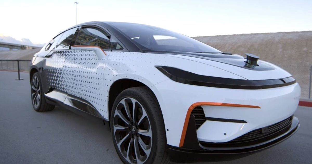 Электрокар Faraday Future примет участие в гонке на Пайкс Пик