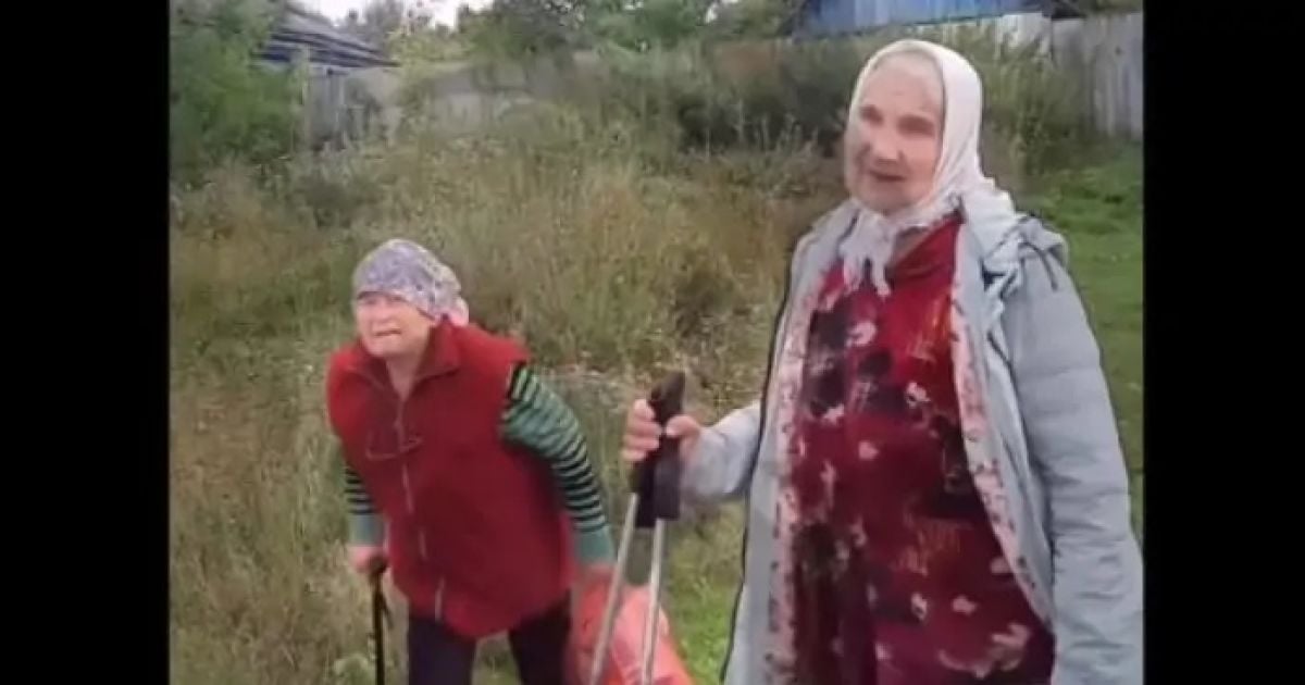 Украиноязычные бабушки Курщины