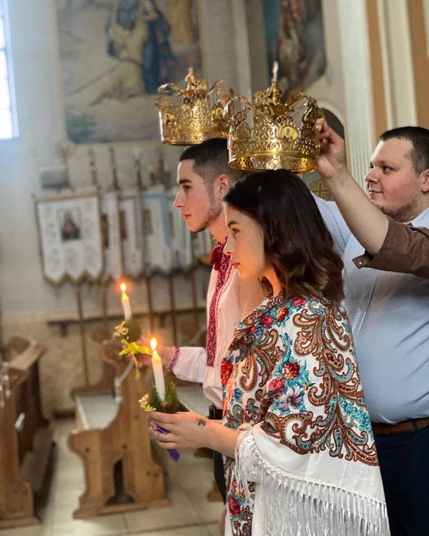 Роман Сасанчин з ексдружиною / © instagram.com/sasanchyn_official