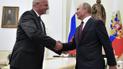 Президент ФІФА Джанні Інфантіно та кремлівський диктатор Володимир Путін