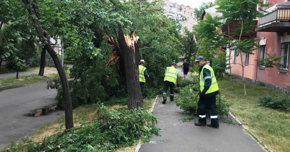 У Києві сьогодні очікуються зливи та грози