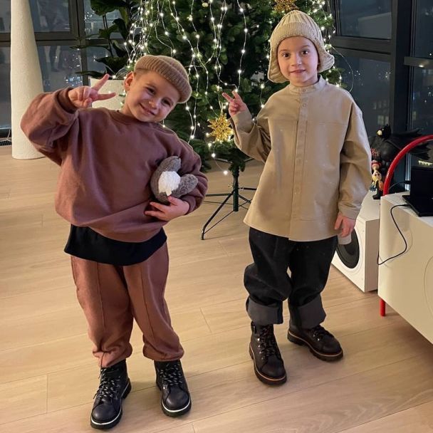 Сыновья Дмитрия Монатика / © instagram.com/monatik_official