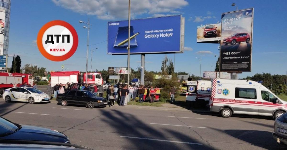 ДТП Київ Бориспільська площа 30.09_3 / © dtp.kiev.ua