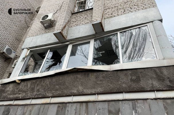 Наслідки обстрілу / © «Суспільне Запоріжжя»