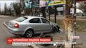 В Николаеве пьяный автомойщик решил покататься на автомобиле клиента