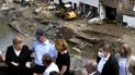 "Не хватает слов, чтобы описать разрушения": Меркель посетила пострадавшие от страшного наводнения регионы