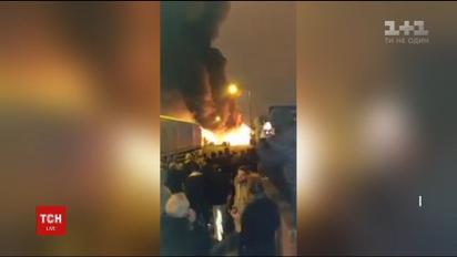 В Лондоне произошел жуткий пожар на фабрике
