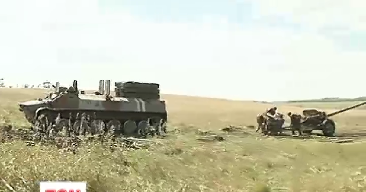 Бойцы 72-й бригады провели учения на Запорожье