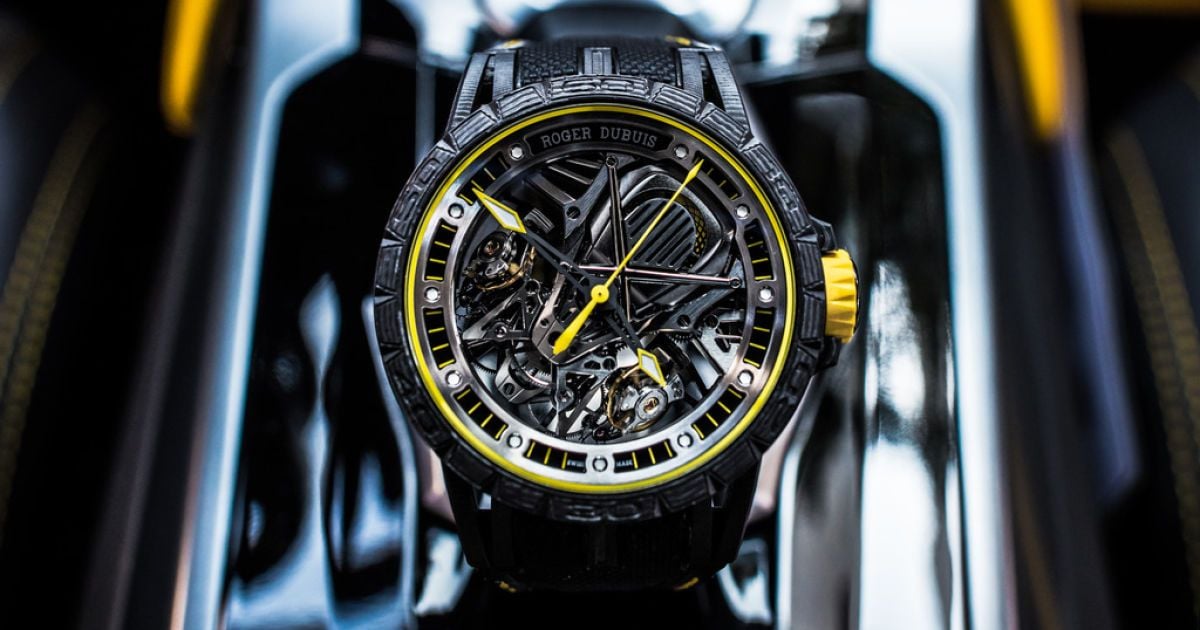 Roger Dubuis выпустила часы в стиле Lamborghini Aventador S
