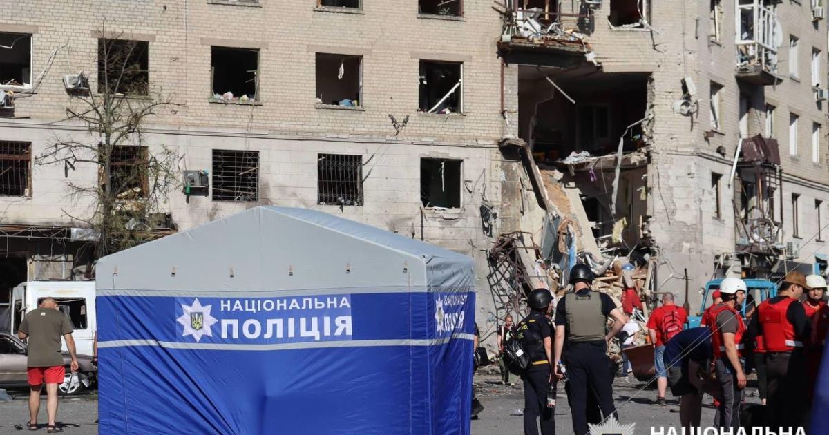 Наслідки російського удару по Харкову