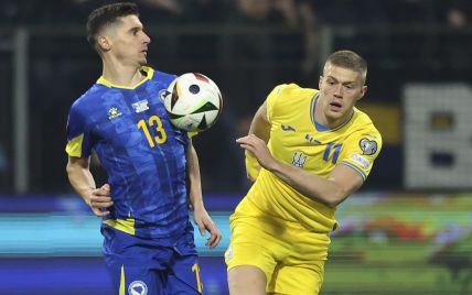Сборная Украины совершила камбэк против боснийцев и вышла в финал плей-офф отбора на Евро-2024 (видео)
