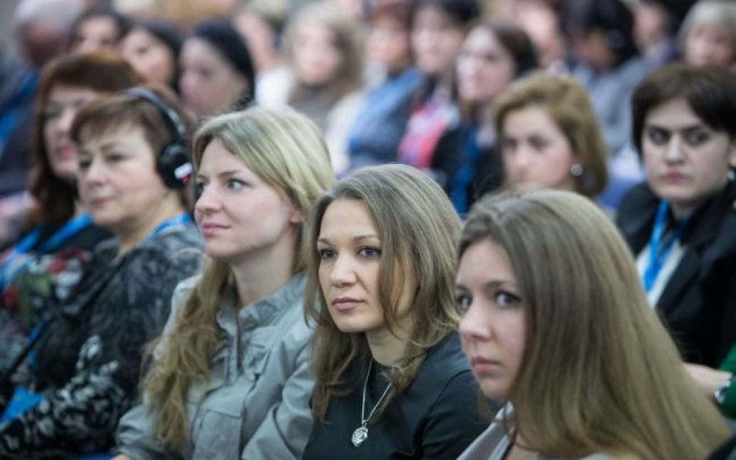 Дружина президента вперше зверталась до міжнародної аудиторії англійською мовою / © president.gov.ua