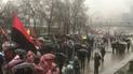 "За імпічмент". Саакашвілі зібрав сотні людей у центрі Києва на Марш обурених