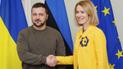 Президент України Володимир Зеленський і прем’єр-міністерка Естонії Кая Каллас