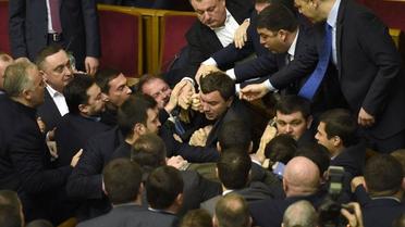 бійка у Верховній Раді 11 грудня_12 / © УНІАН