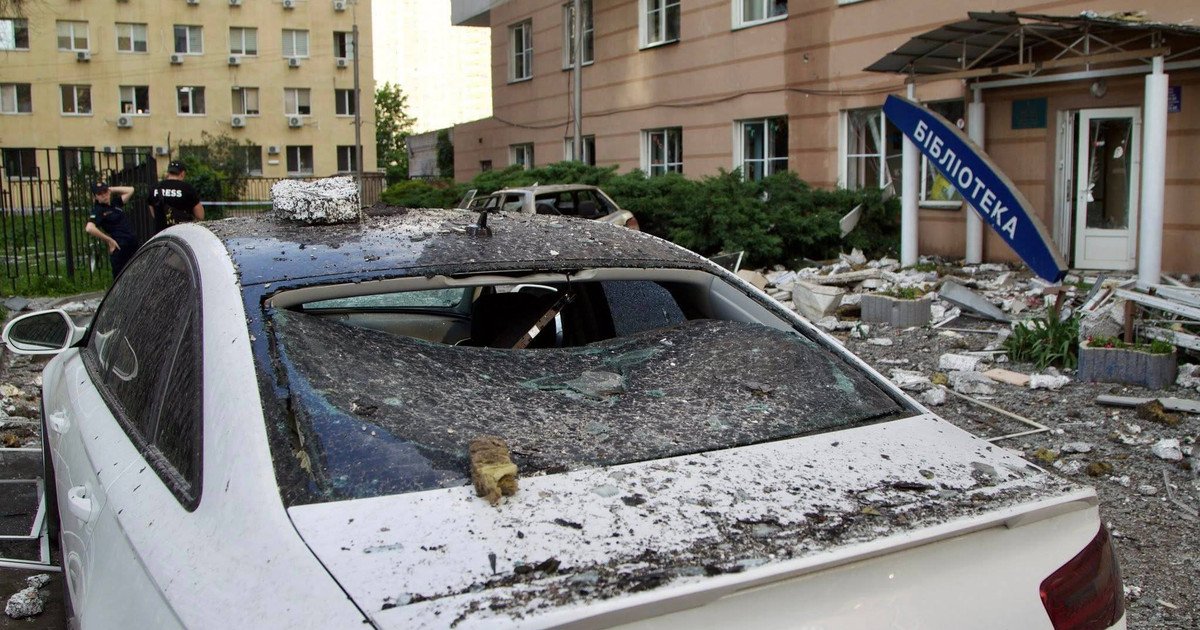 Наслідки ворожої атаки на Київ