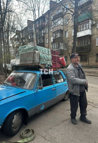 70-річний пенсіонер з Донеччини Микола Матвєєнко. Фото: Юлія Матвійчук