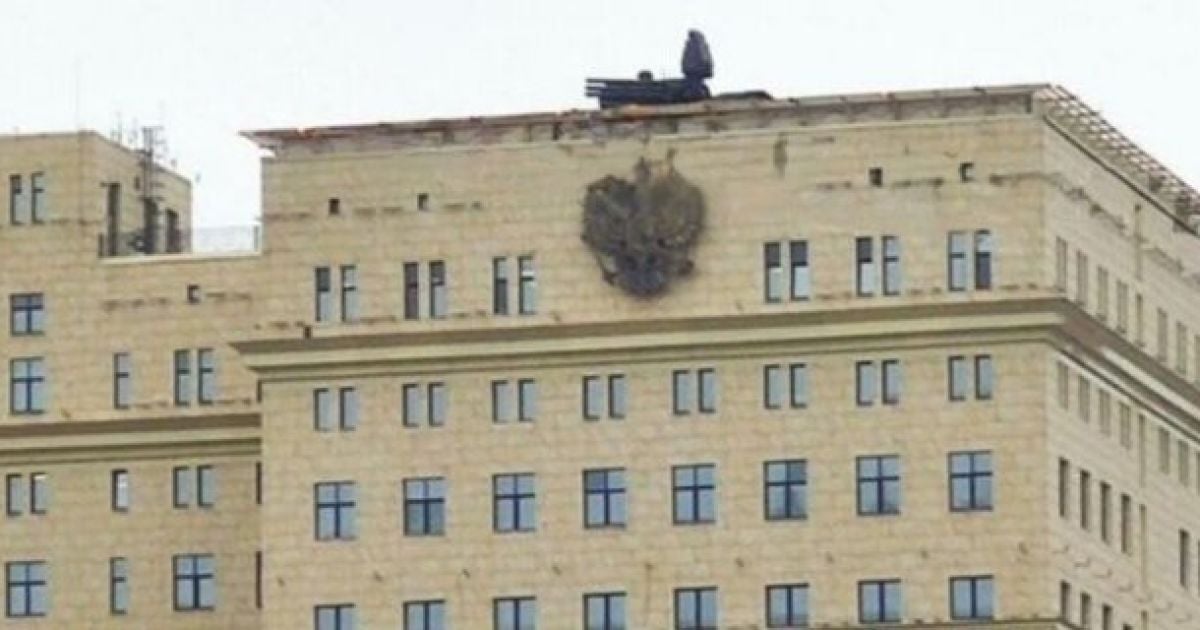"Панцир С-1" на даху МО РФ