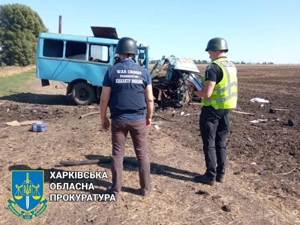 Трактор подорвался на взрывчатке в Харьковской области / © Офис генерального прокурора