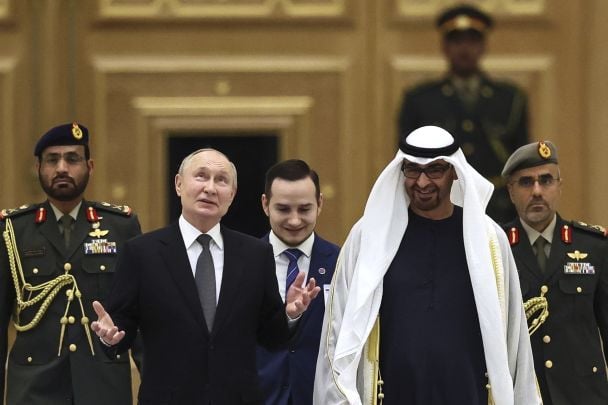Путин в ОАЭ / © Associated Press