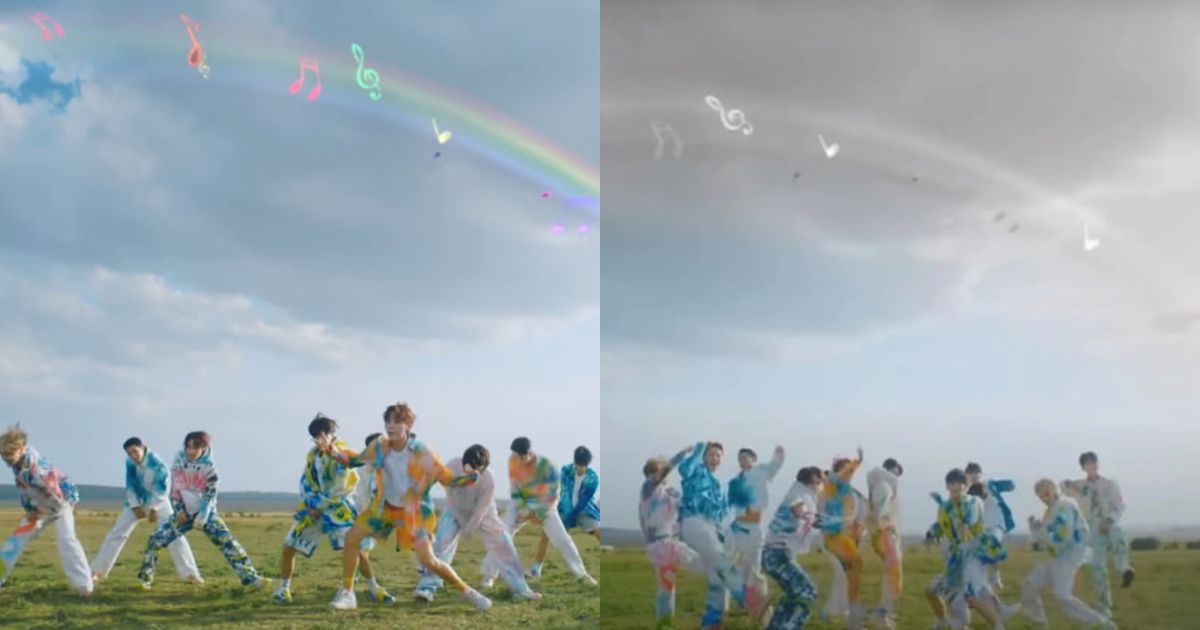 Кадр із кліпу гурту Seventeen