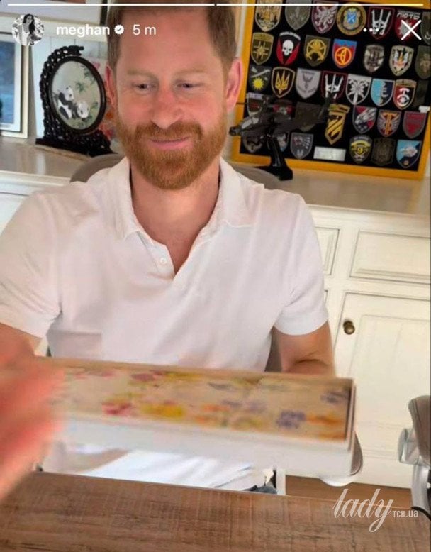 Принц Гарри и его коллекция шевронов  / © Instagram Меган Маркл