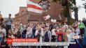 В Минске продолжается массовый "Марш новой Беларуси"