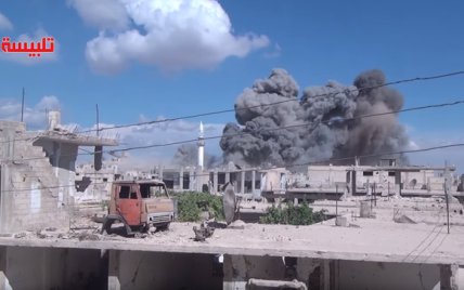 Немецкий журналист обнародовал видео удара российской авиации по мирным жителям в Сирии