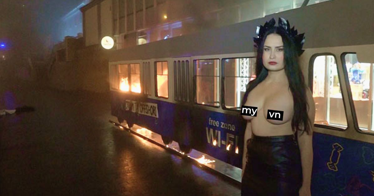 Спалила локацію "Рошена": у Вінниці засудили активістку Femen