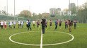 Товариський матч Журналісти - Блогери до фіналу жіночої Ліги чемпіонів в Києві.