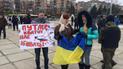 На вулицях зібралися патріоти України