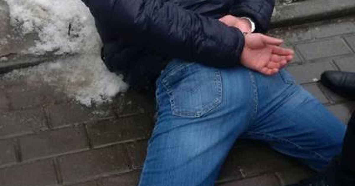 В Киеве СБУ задержала на взятке майора полиции