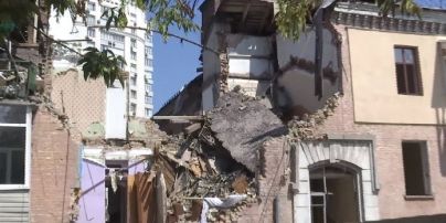 Постраждалі від вибуху на Голосіївському проспекті прийшли до будинку товаришів за нещастям