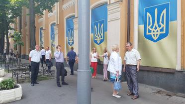 У Вищому адмінсуді в Києві переплутали пожежу із замінуванням / © ТСН
