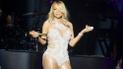 Кэри посветила нижним бельем перед концертом в Стокгольме