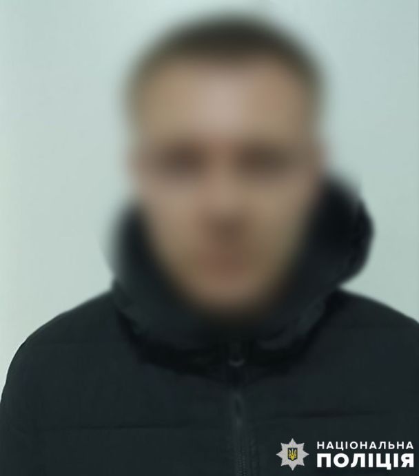 Один из подозреваемых в ограблении / © Полиция Киева / Facebook